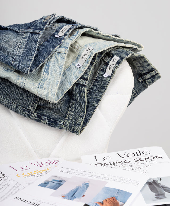 Relaxed Fit Denim Pants
