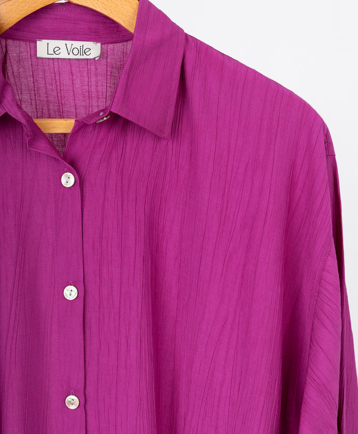 Berry Maxi Shirt