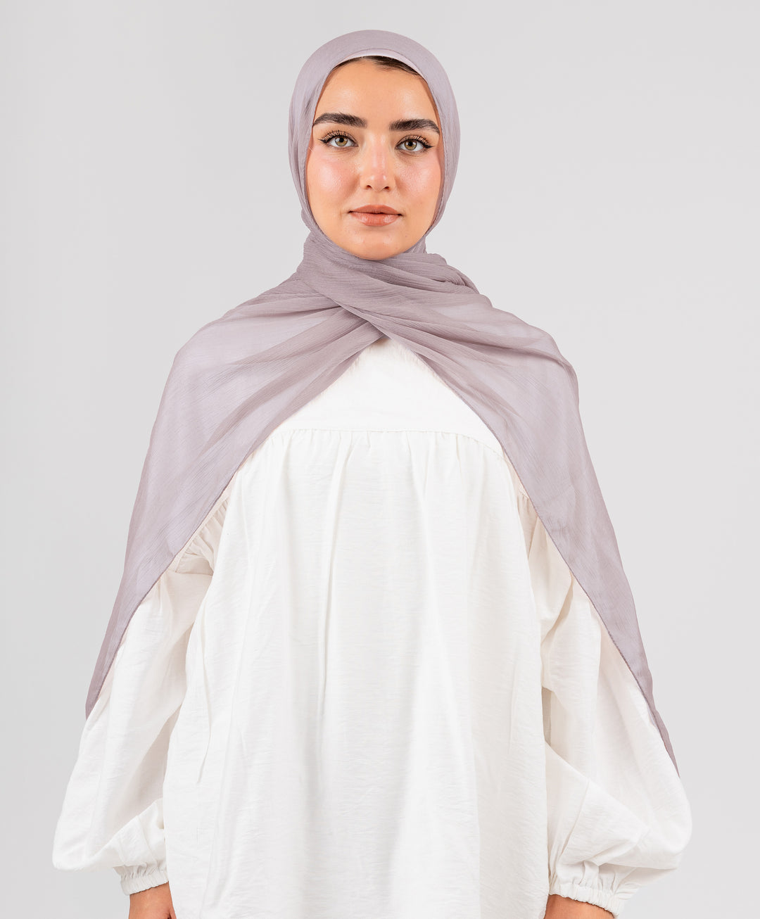 Soft Silk Crinkle Scarf