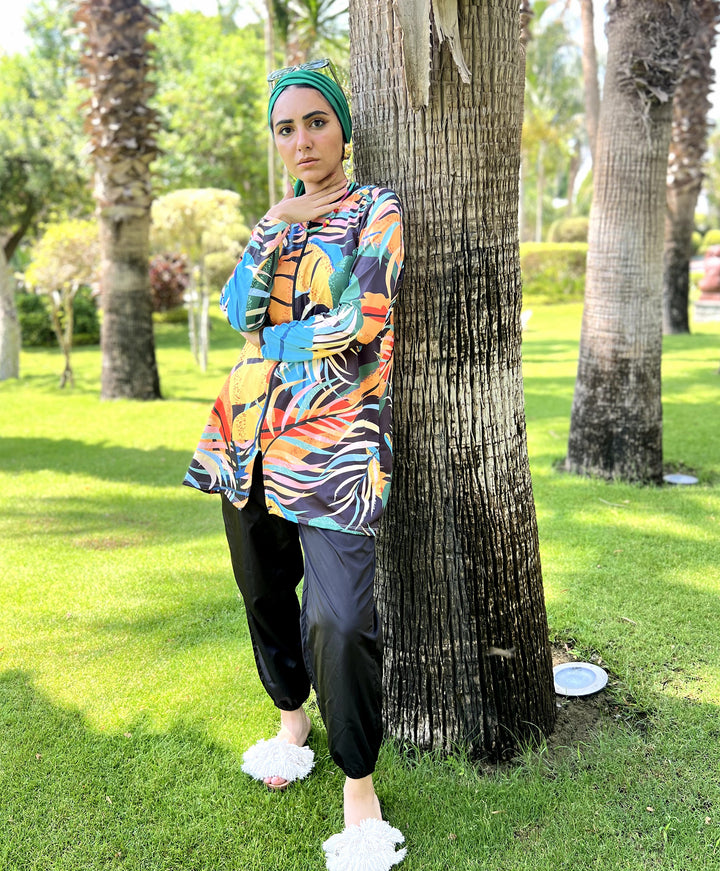 Printed Modest Burkini