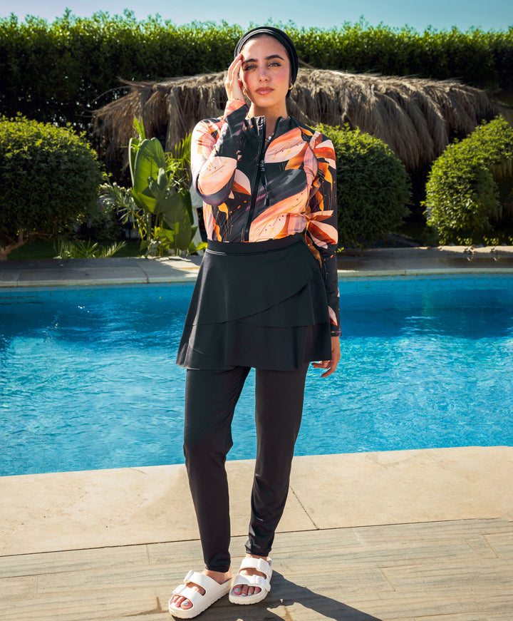 Sunset Bloom Full Burkini