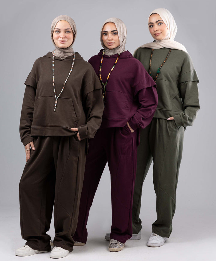 Relaxed Melton Pants