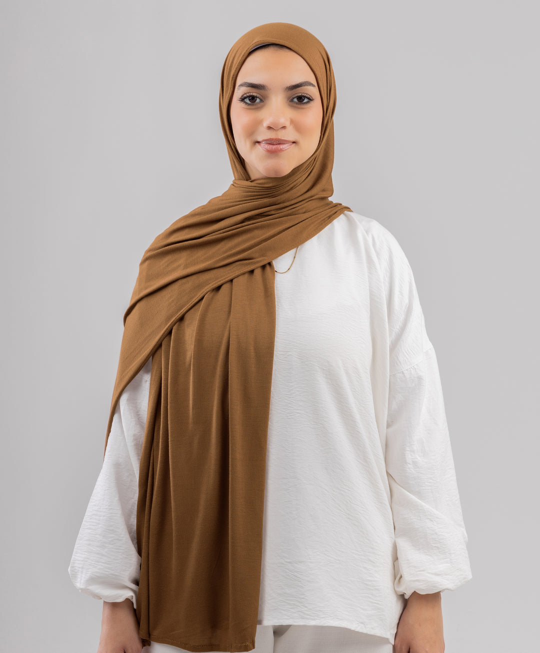 Plain Cotton Lycra Scarf