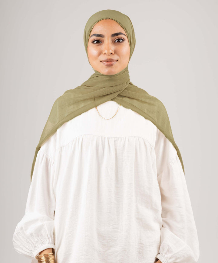 Chiffon Crinkle Scarf