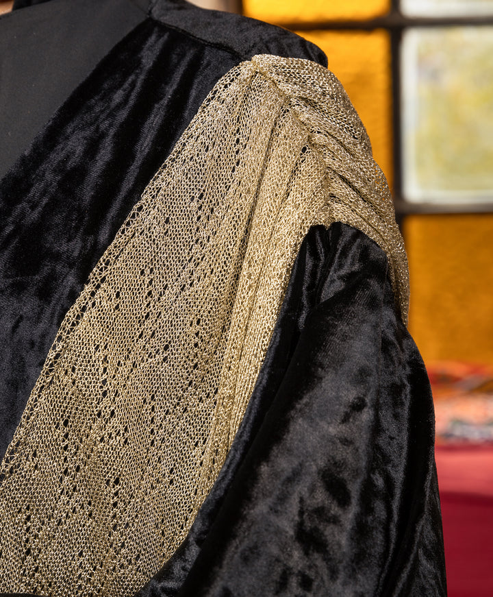 Golden Velvet Kaftan