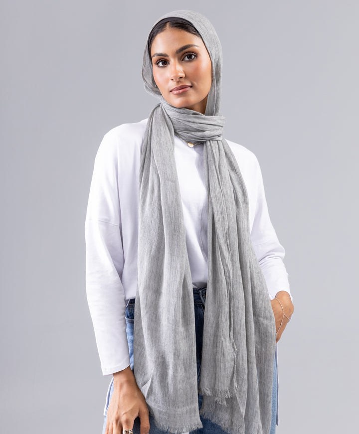 Marble Linen Scarf