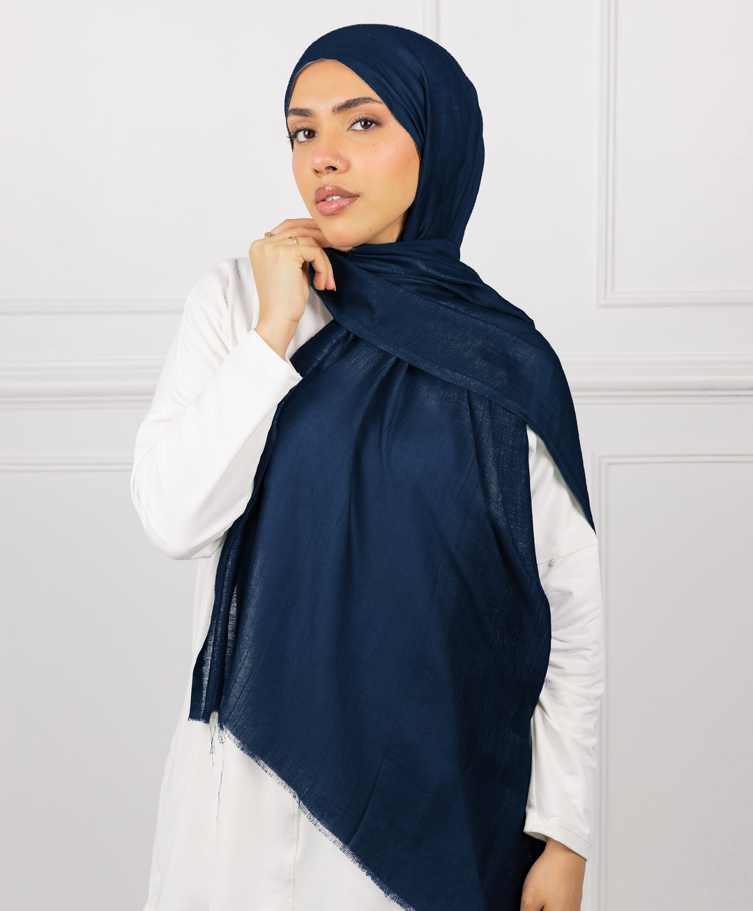 Plain Cotton Scarf