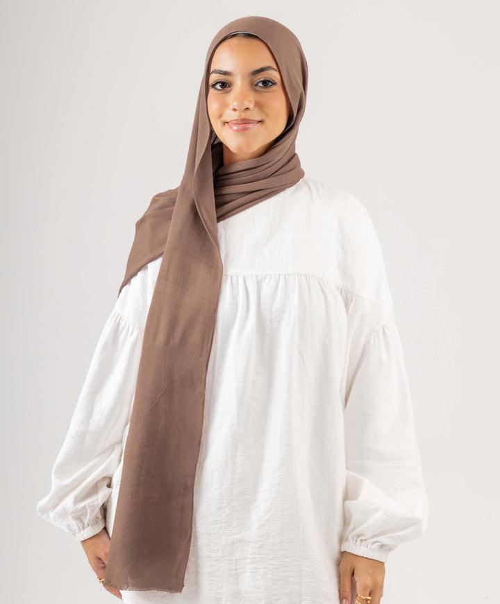Cotton Crinkle Scarf