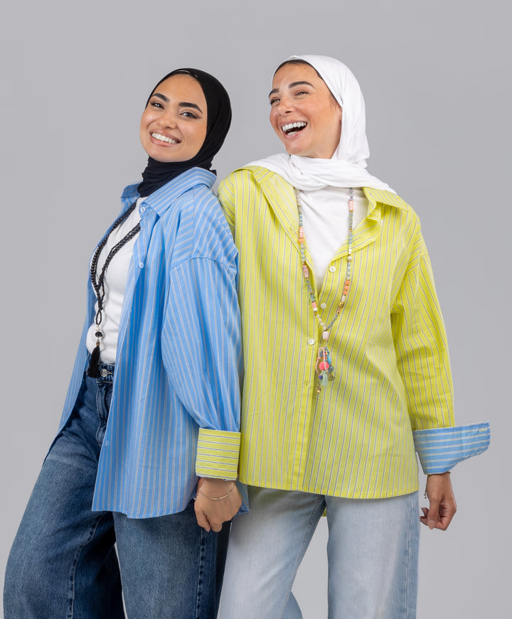 Stripe Poplin Shirt