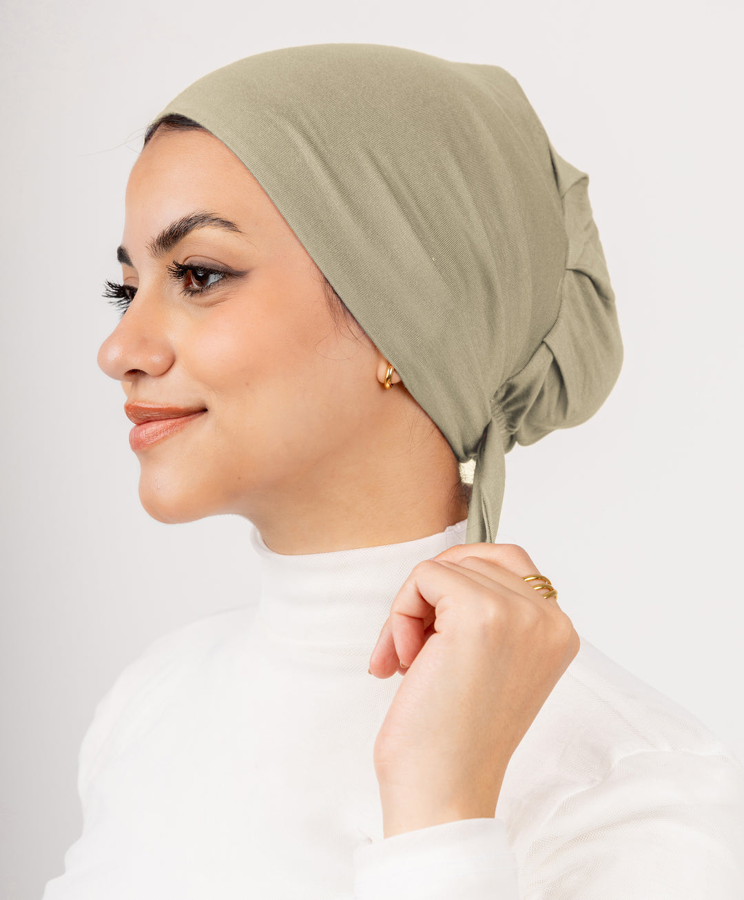 No Thread Underscarf with Tie-Back