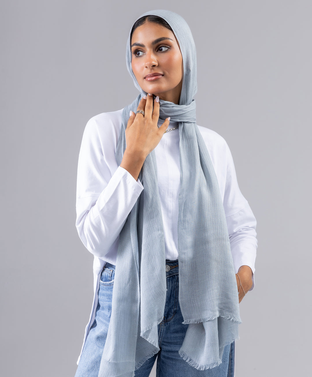 Bubbly Linen Scarf