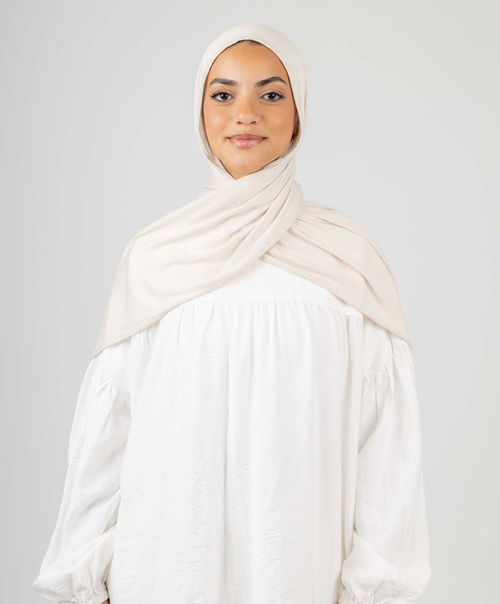 Plain Cotton Lycra Scarf