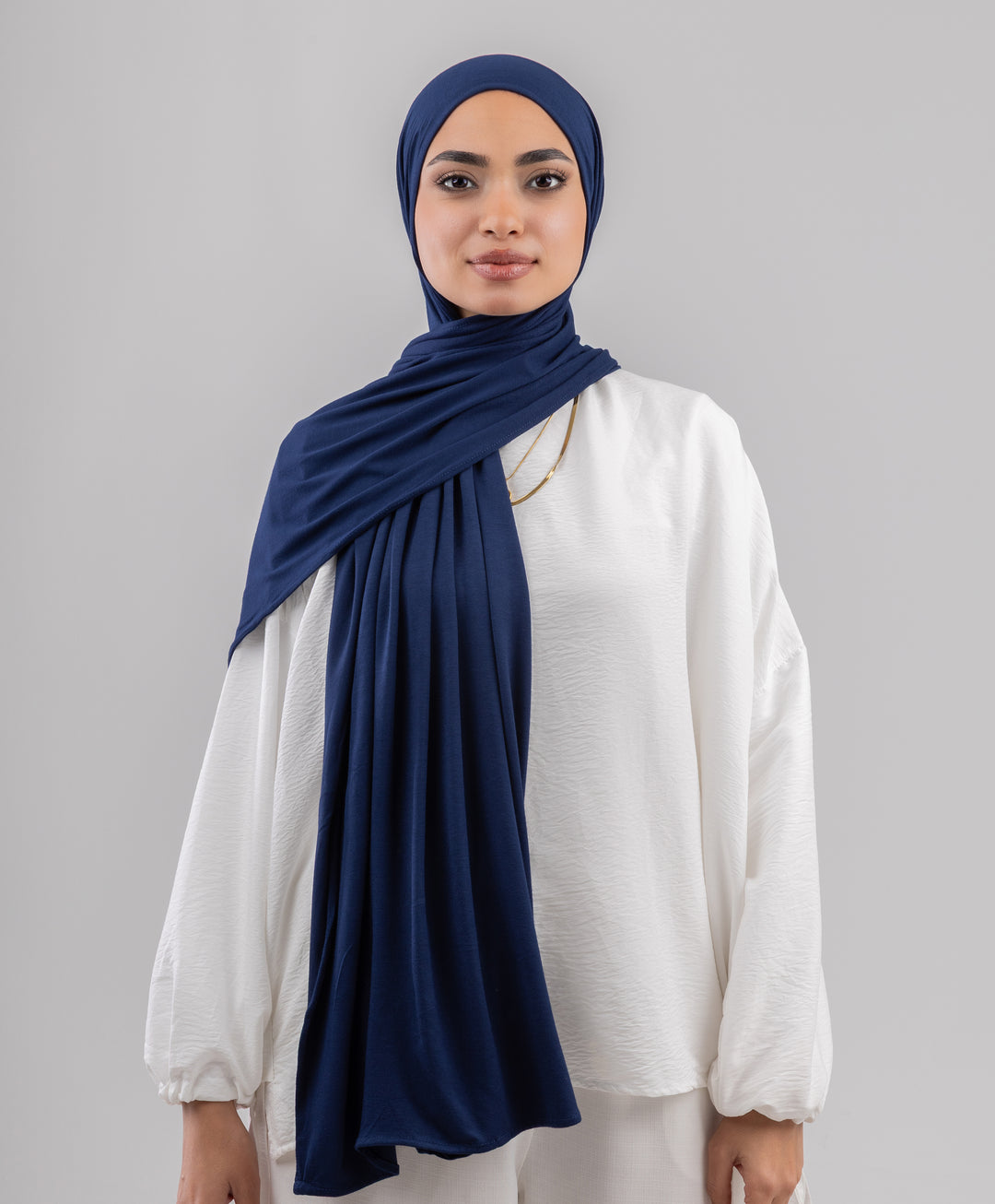 Plain Cotton Lycra Scarf