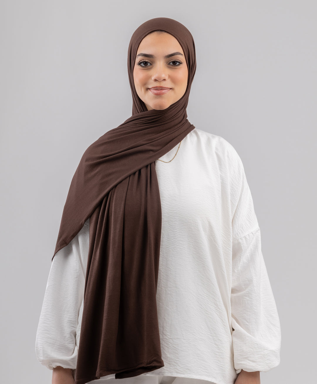Plain Cotton Lycra Scarf
