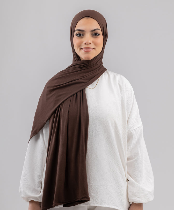 Plain Cotton Lycra Scarf