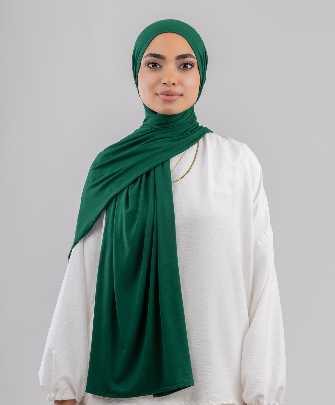 Plain Cotton Lycra Scarf