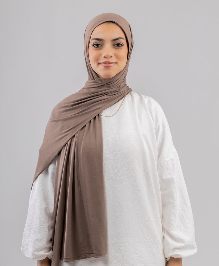 Plain Cotton Lycra Scarf