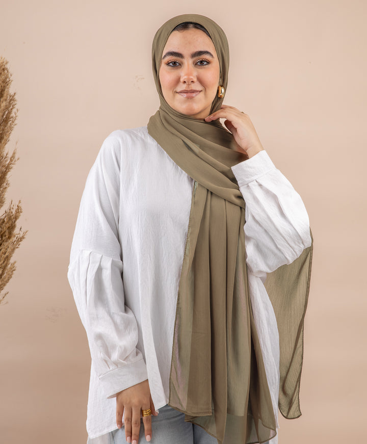 Chiffon Crinkle Scarf