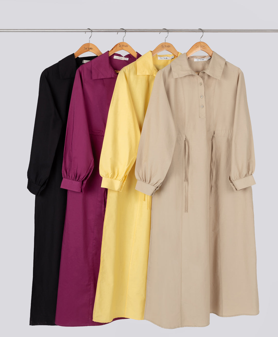 Corded Poplin Dress