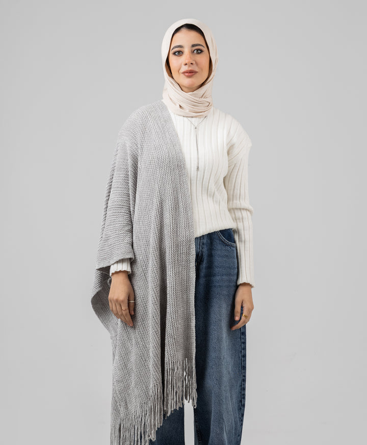 Knitted Winter Shawl