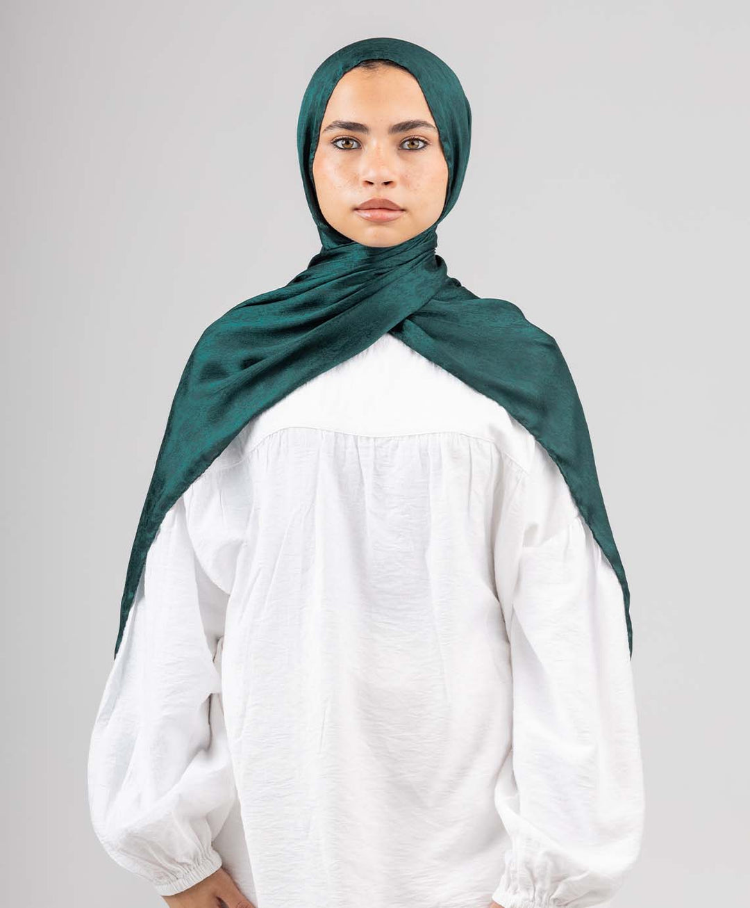 Glossy Satin Scarf