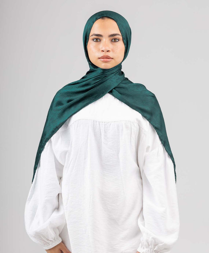 Glossy Satin Scarf