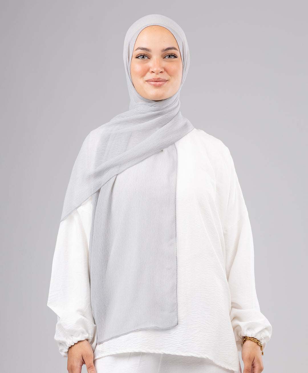 Ruffle Chiffon Scarf