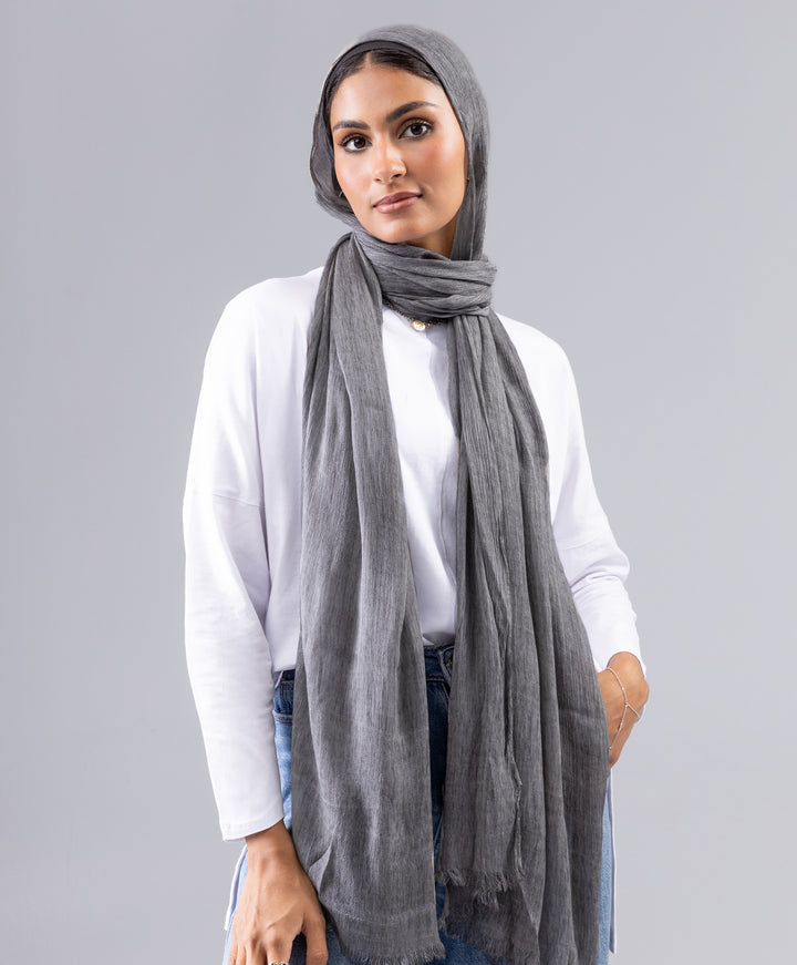 Marble Linen Scarf