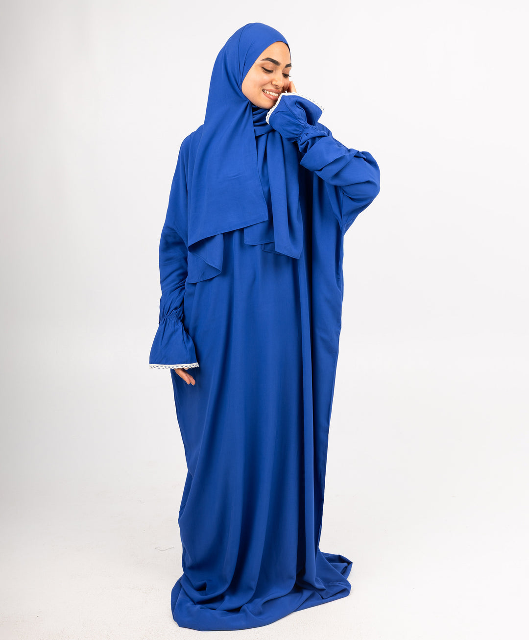 Plain Viscose Flounce Sleeves Isdal
