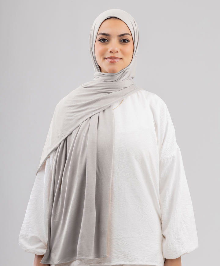 Plain Cotton Lycra Scarf