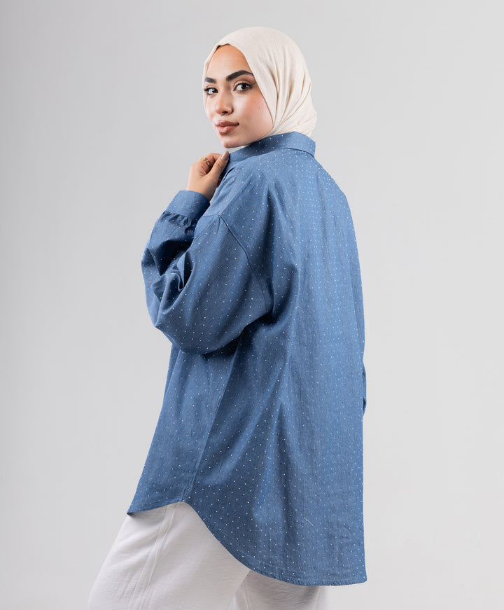 Bling Denim Shirt