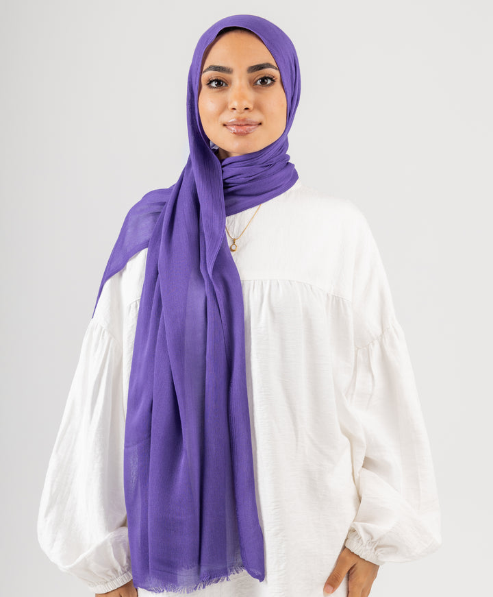 Cotton Crinkle Scarf