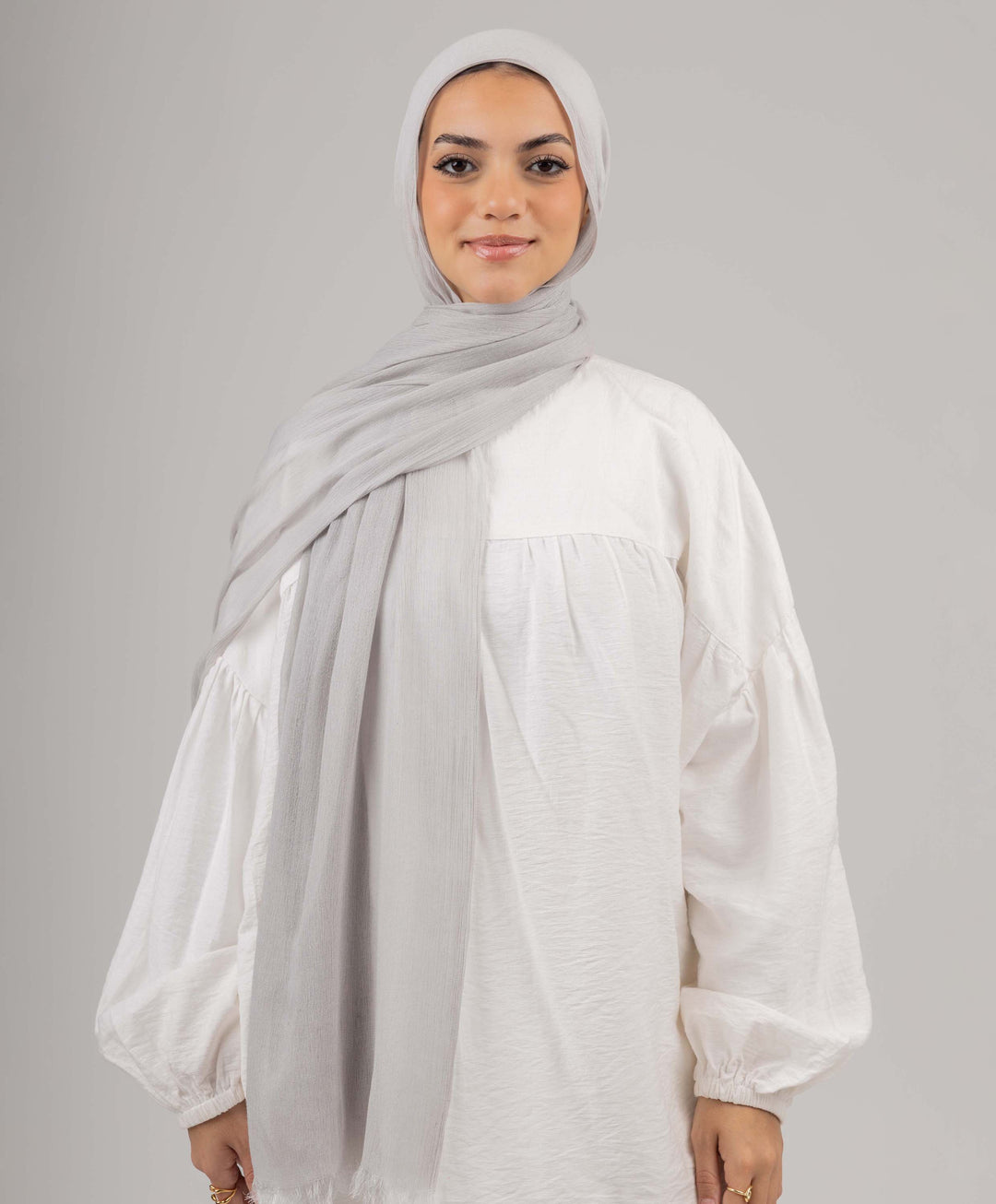 Cozy Marble Linen Scarf