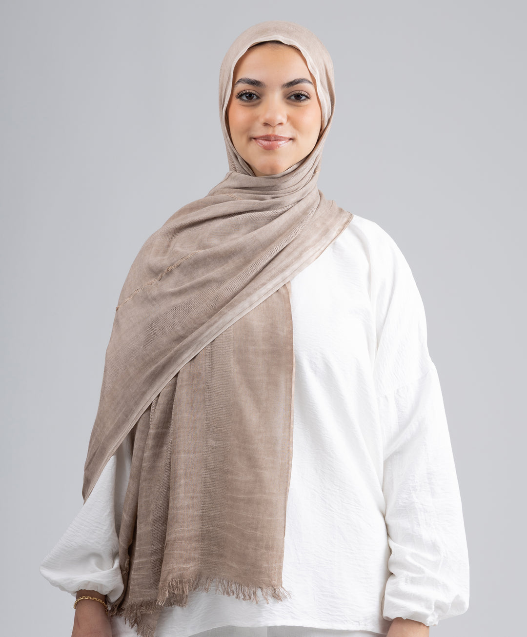 Soft Linen Marble Scarf