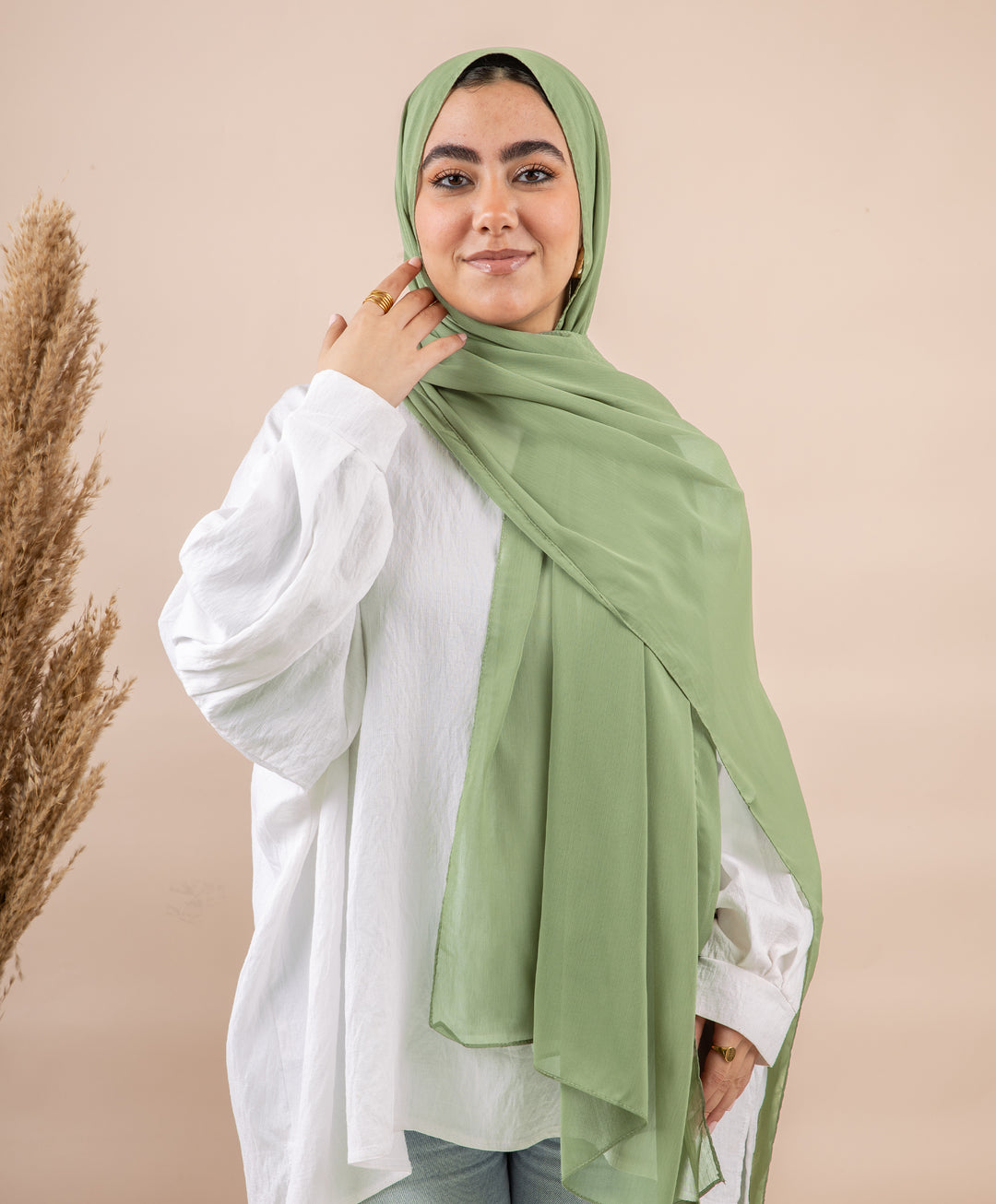 Chiffon Crinkle Scarf