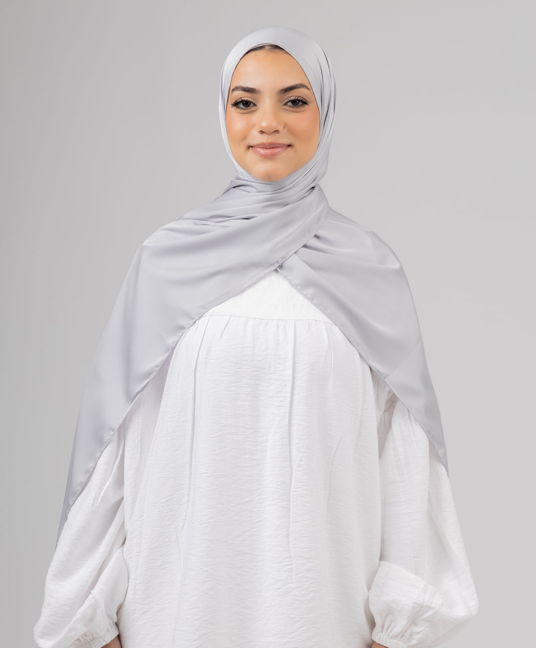 Plain Pure Silk Scarf