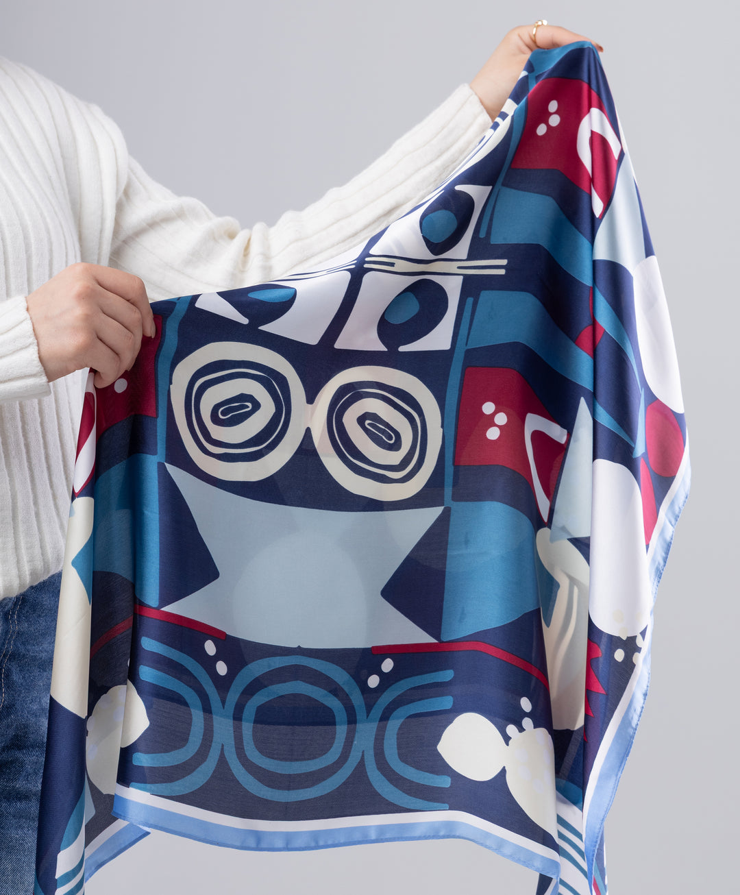 Luxury Silk Square Scarf