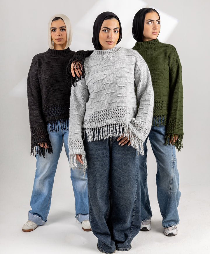 Fringy Pullover