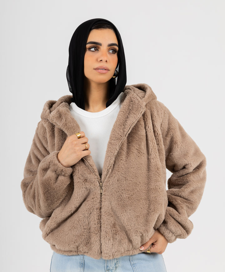 Casual Fur Jacket