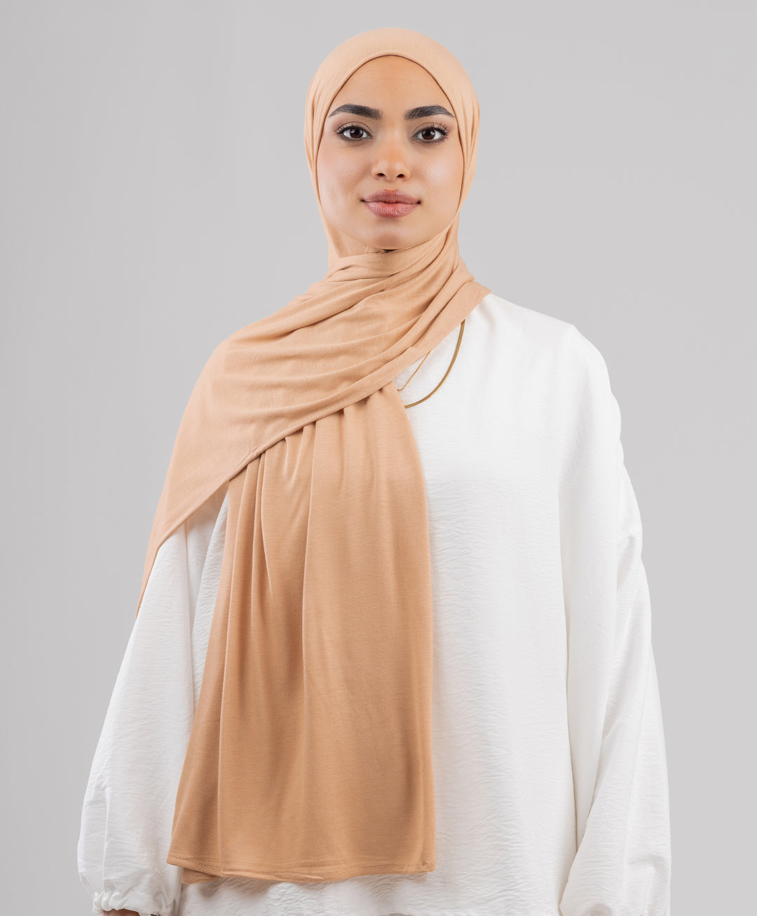 Plain Cotton Lycra Scarf