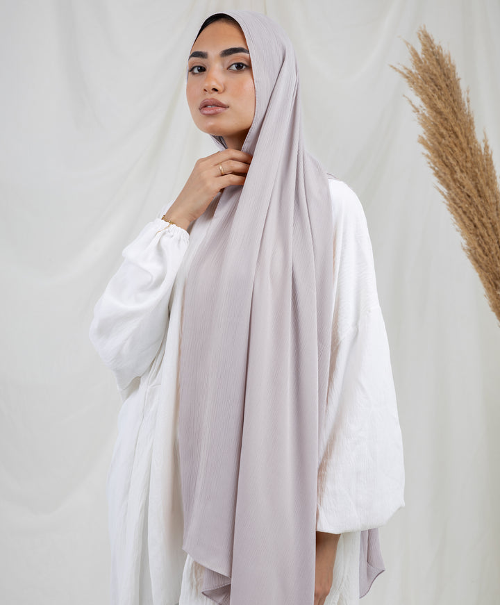 Pure Chiffon Crinkle Scarf