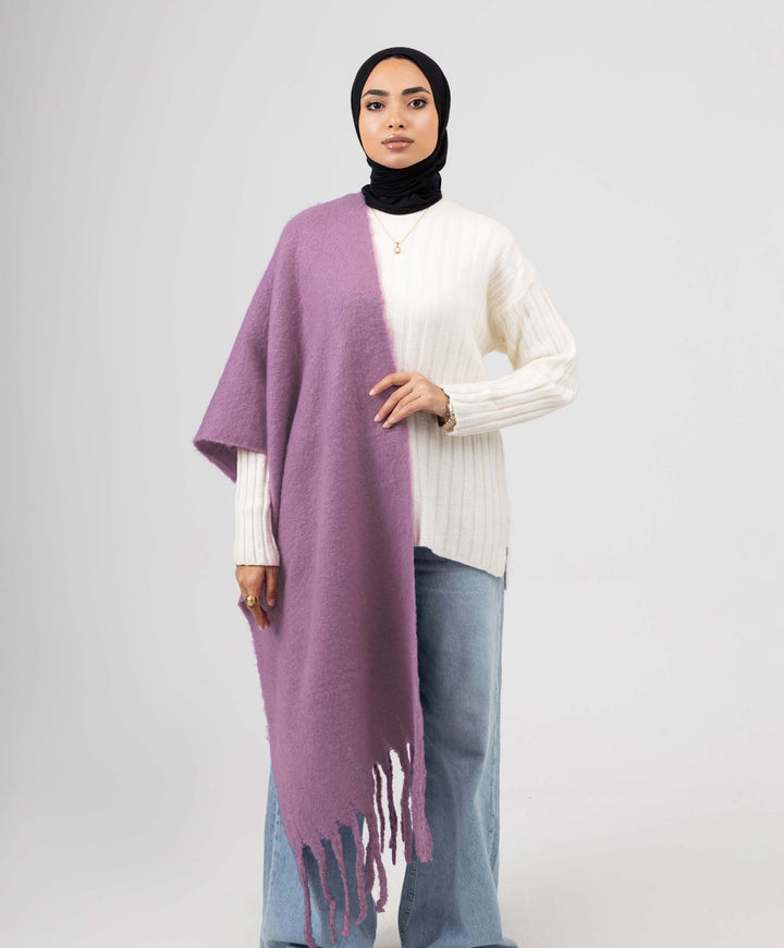 Essential Shawl-Light Purple