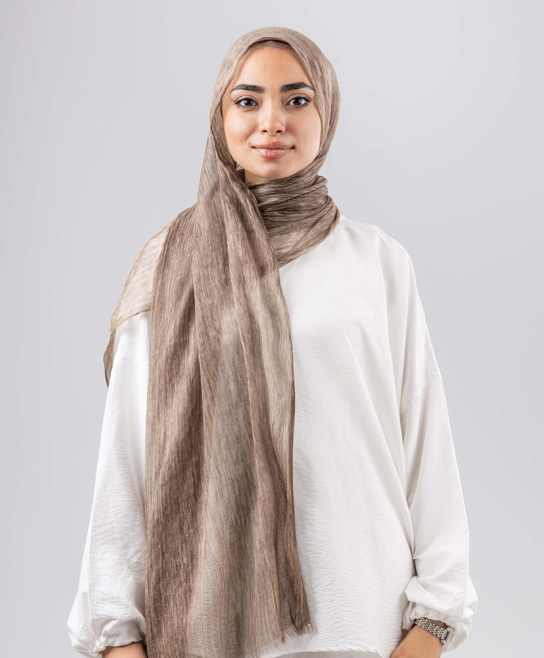 Rumpled Cotton Scarf