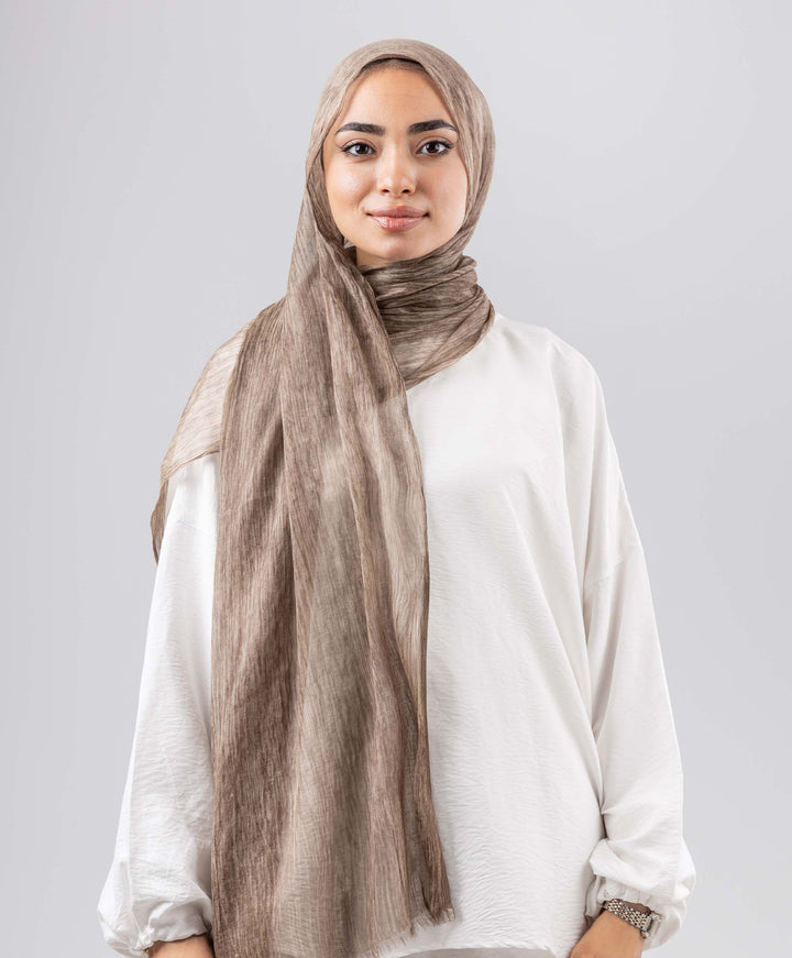 Rumpled Cotton Scarf