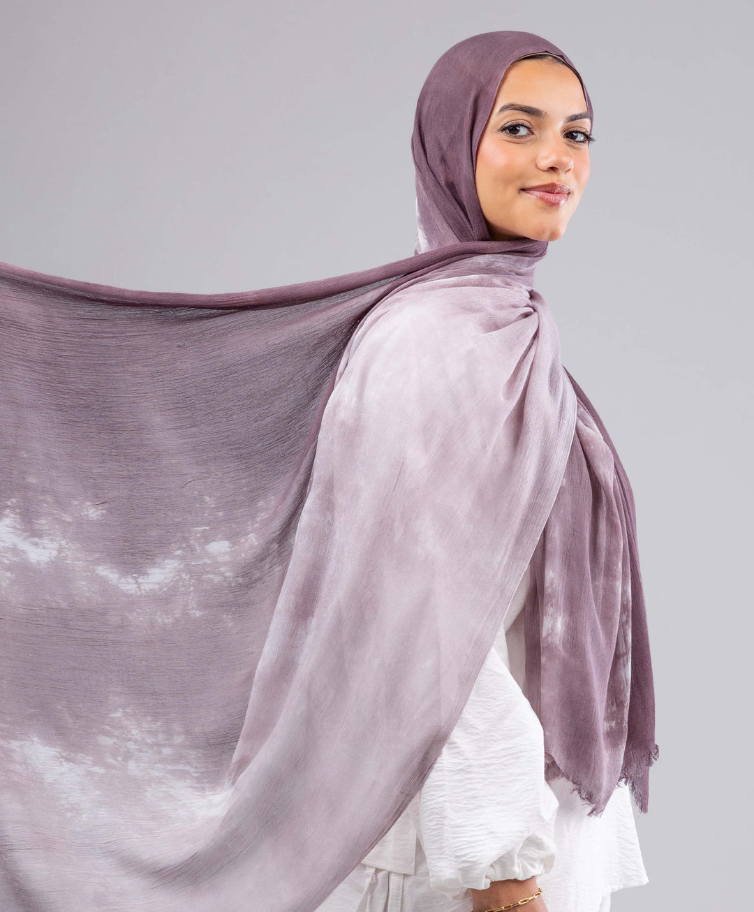 Soft Tie Dye Cotton Scarf