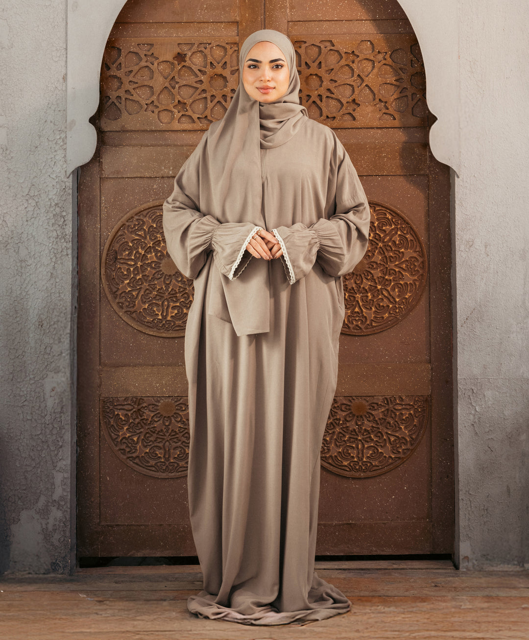 Plain Viscose Flounce Sleeves Isdal