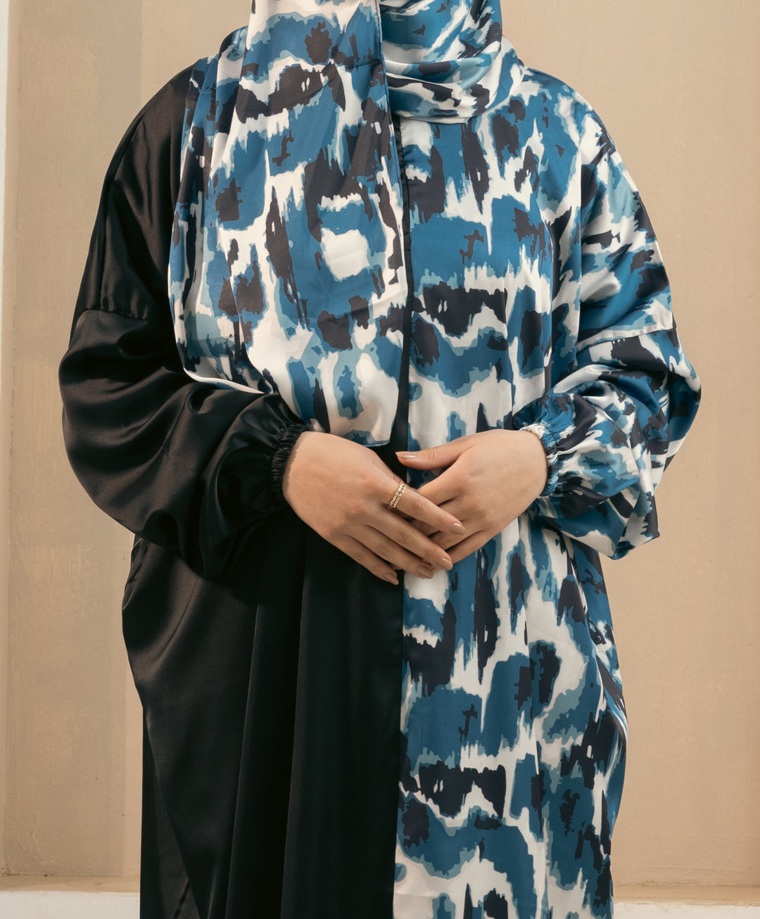 Half Printed Satin Isdal