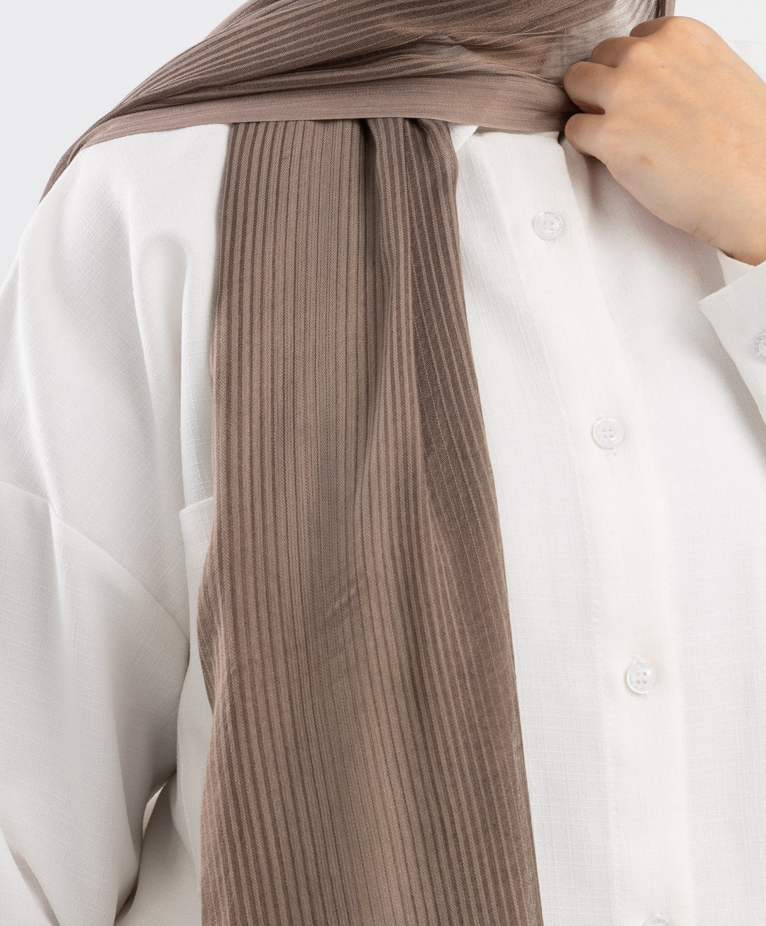 Striped Soft Linen Scarf