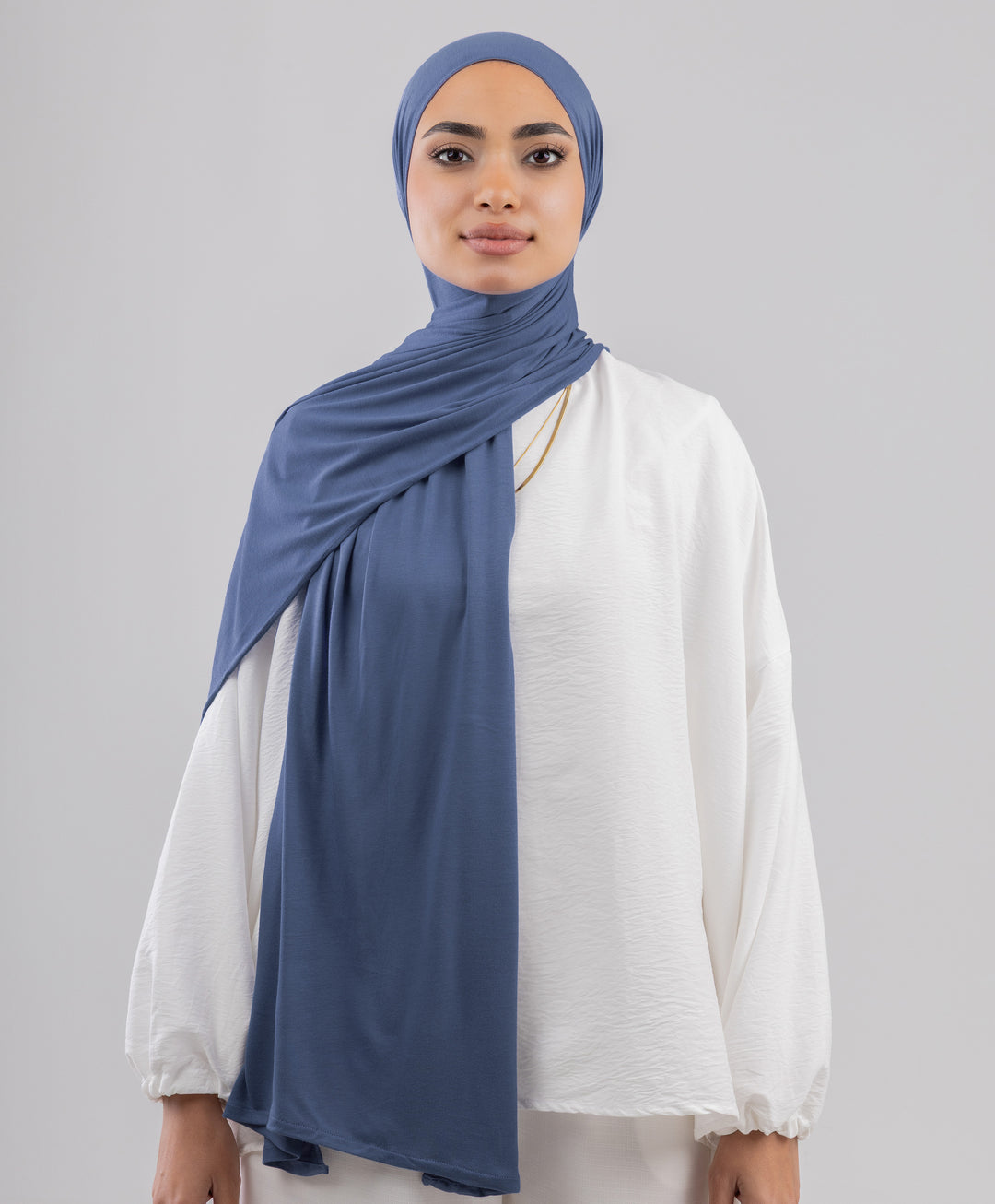 Plain Cotton Lycra Scarf