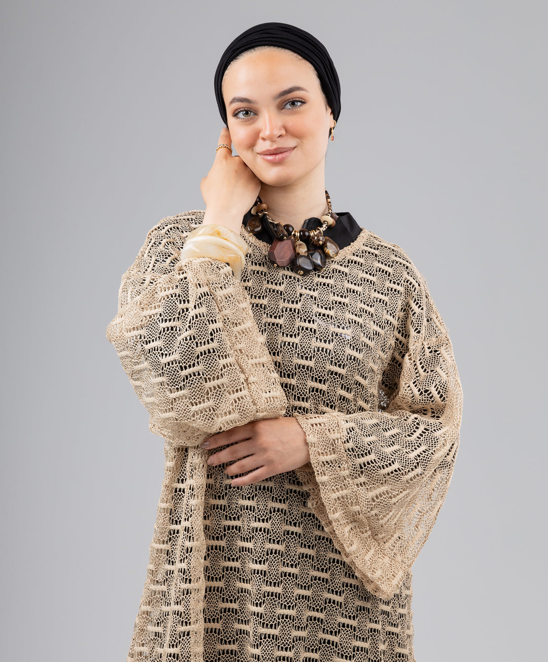 Netting Maxi Dress